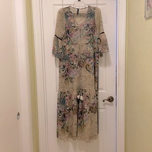 Zara floral dress